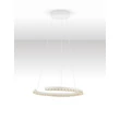NovaLuce GREAMY függeszték fém, akril, fehér, áttetsző, LED, 21W, 3000K, 1365 Lm - NL-9030951