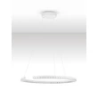 NovaLuce GREAMY függeszték fém, akril, fehér, áttetsző, LED, 30W, 3000K, 1950 Lm - NL-9030953