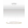 NovaLuce GREAMY függeszték fém, akril, fehér, áttetsző, LED, 30W, 3000K, 1950 Lm - NL-9030953