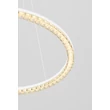 NovaLuce GREAMY függeszték fém, akril, fehér, áttetsző, LED, 30W, 3000K, 1950 Lm - NL-9030953