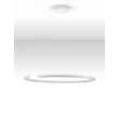 NovaLuce GREAMY függeszték fém, akril, fehér, áttetsző, LED, 43W, 3000K, 2795 Lm - NL-9030957