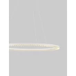 NovaLuce GREAMY függeszték fém, akril, fehér, áttetsző, LED, 43W, 3000K, 2795 Lm - NL-9030957