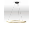NovaLuce GREAMY függeszték fém, akril, arany, áttetsző, LED, 43W, 3000K, 2795 Lm - NL-9030958