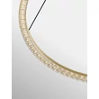 NovaLuce GREAMY függeszték fém, akril, arany, áttetsző, LED, 43W, 3000K, 2795 Lm - NL-9030958