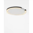 NovaLuce GREAMY mennyezet lámpa fém, akril, fekete, fehér, LED, 21W, 3000K, 1365 Lm - NL-9030962
