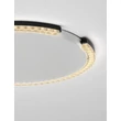 NovaLuce GREAMY mennyezet lámpa fém, akril, fekete, fehér, LED, 30W, 3000K, 1950 Lm - NL-9030965