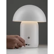 NovaLuce POIS asztali lámpa fém, fehér, LED, 2W, 230lm, 3000K - NL-9050171