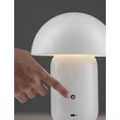 NovaLuce POIS asztali lámpa fém, fehér, LED, 2W, 230lm, 3000K - NL-9050171