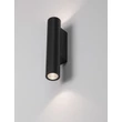 NovaLuce TORRIN kültéri fali lámpa fém, üveg, antracit, LED, 6W, 480lm, 3000K, IP65 - NL-9050724