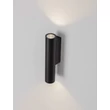 NovaLuce TORRIN kültéri fali lámpa fém, üveg, antracit, LED, 6W, 460lm, 2700K, IP65 - NL-9050725