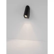 NovaLuce SOREN kültéri fali lámpa fém, fekete, LED, 3W, 144lm, 2700K, IP65 - NL-9050726
