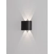 NovaLuce DUOMO kültéri fali lámpa fém, antracit, LED, 5W, 400lm, 3000K, IP54 - NL-9050729