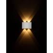 NovaLuce DUOMO kültéri fali lámpa fém, fehér, LED, 5W, 400lm, 3000K, IP54 - NL-9050730