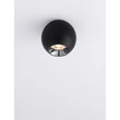 NovaLuce NANO mennyezet lámpa fém, fekete, LED, 13W, 1163lm, 3000K - NL-9052029
