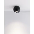 NovaLuce NANO mennyezet lámpa fém, fekete, LED, 13W, 1163lm, 3000K - NL-9052029