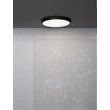 NovaLuce PERFECT beépíthető szpotlámpa fém, műanyag, fekete, fehér, LED, 2700K-6000K, 24W, 2340lm - 9058112