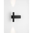 NovaLuce PARON fali lámpa fém, fekete, LED, 6W, 326lm, 3000K - NL-9060240