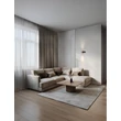 NovaLuce PARON fali lámpa fém, fekete, arany, LED, 6W, 326lm, 3000K - NL-9060242