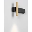 NovaLuce PARON fali lámpa fém, fekete, arany, LED, 6W, 326lm, 3000K - NL-9060242