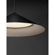 NovaLuce LUI függeszték fém, fekete, LED, 12W, 767lm, 3000K - NL-9060253