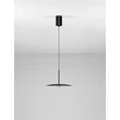 NovaLuce MIRA függeszték fém, fekete, LED, 8W, 689lm, 3000K - NL-9060255