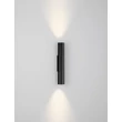NovaLuce RIVETA fali lámpa fém, fekete, LED, 6W, 3000K, 444 Lm - NL-9060305