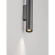 NovaLuce RIVETA fali lámpa fém, nikkel, LED, 6W, 3000K, 444 Lm - NL-9060308