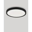NovaLuce CERIUM mennyezet lámpa műanyag, fehér, fekete, LED, 18W, 2700-6500K, 1440 Lm - NL-9060992