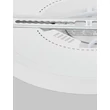 NovaLuce CERIUM mennyezet lámpa műanyag, fehér, LED, 24W, 2700-6500K, 2040 Lm - NL-9060993