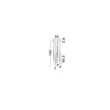 NovaLuce GRATTA függeszték fém, fekete, LED, 48W, 1920lm, 3200K - NL-9081804