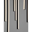 NovaLuce GRATTA függeszték fém, fekete, LED, 48W, 1920lm, 3200K - NL-9081804