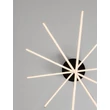 NovaLuce GRATTA függeszték fém, fekete, LED, 49W, 1715lm, 3200K - NL-9081805