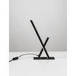 NovaLuce GRATTA asztali lámpa fém, fekete, LED, 11W, 550lm, 3200K - NL-9081807