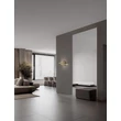NovaLuce AMICA fali lámpa fém, fekete, arany, LED, 12W, 510lm, 3200K - NL-9081808