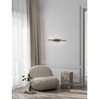 NovaLuce AMICA fali lámpa fém, fekete, LED, 12W, 510lm, 3200K - NL-9081809