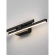NovaLuce AMICA fali lámpa fém, fekete, LED, 12W, 510lm, 3200K - NL-9081809