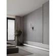 NovaLuce APECHO fali lámpa fém, fekete, LED, 28W, 1055lm, 3200K - NL-9081811