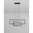 NovaLuce ALIS függeszték fém, fekete, LED, 47W, 1180lm, 3200K - NL-9081817