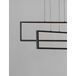 NovaLuce ALIS függeszték fém, fekete, LED, 47W, 1180lm, 3200K - NL-9081817