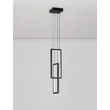 NovaLuce ALIS függeszték fém, fekete, LED, 37W, 925lm, 3000K - NL-9081818
