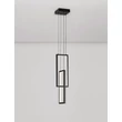 NovaLuce ALIS függeszték fém, fekete, LED, 37W, 925lm, 3000K - NL-9081818