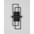 NovaLuce ALIS fali lámpa fém, fekete, LED, 8W, 202lm, 3200K - NL-9081819