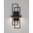 NovaLuce ALIS fali lámpa fém, fekete, LED, 8W, 202lm, 3200K - NL-9081819