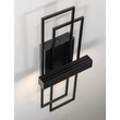 NovaLuce ALIS fali lámpa fém, fekete, LED, 8W, 202lm, 3200K - NL-9081819
