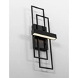 NovaLuce ALIS fali lámpa fém, fekete, LED, 8W, 202lm, 3200K - NL-9081819