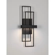 NovaLuce ALIS fali lámpa fém, fekete, LED, 8W, 202lm, 3200K - NL-9081819