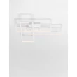NovaLuce ALIS mennyezet lámpa fém, akril, fehér, LED, 48W, 2400lm, 3200K - NL-9081821