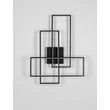 NovaLuce ALIS mennyezet lámpa fém, akril, fekete, fehér, LED, 48W, 2200lm, 3200K - NL-9081822
