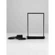 NovaLuce ALIS asztali lámpa fém, fekete, LED, 14W, 641lm, 3200K - NL-9081823