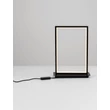 NovaLuce ALIS asztali lámpa fém, fekete, LED, 14W, 641lm, 3200K - NL-9081823